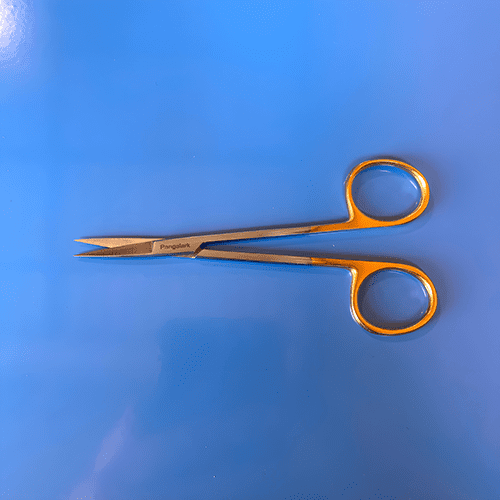 Scissor, Iris, Straight, Stainless Steel, Supercut, 11cm (4 1/2 Inch)