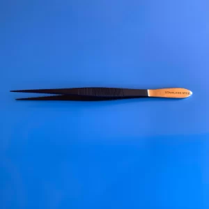 FORCEPS, S/STEEL, PTFE COATED, POINTED TIP, SMOOTH TIP