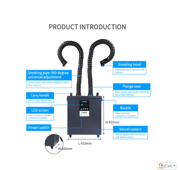 Portable Fume Extractor