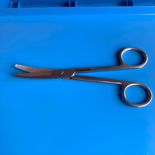 Scissor, Mayo, Stainless Steel, Curved