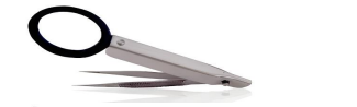 FORCEP WITH MAGNIFIER 100mm Lenth FORCEP WITH MAGNIFIER 100mm Lenth